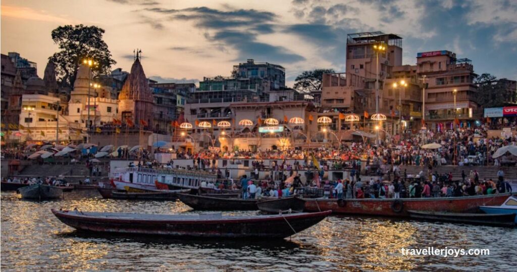 Varanasi is also counted among the most beautiful places in India